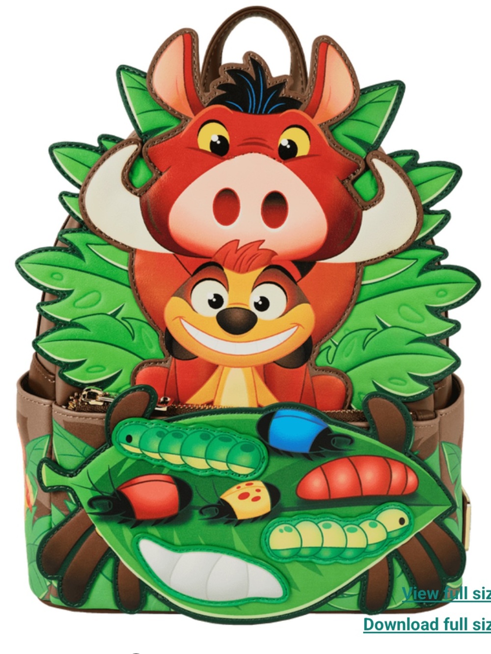 Loungefly The Lion King Limited Edition
Hakuna Matata Grubs Mini Backpack